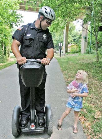 Inspired by Police Officers Who Made a Difference in His Childhood